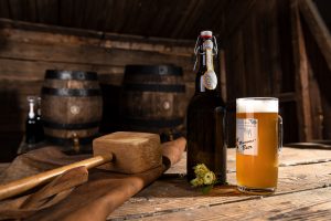 Bockbier aus dem Bayerischen Brauereimuseum in Kulmbach